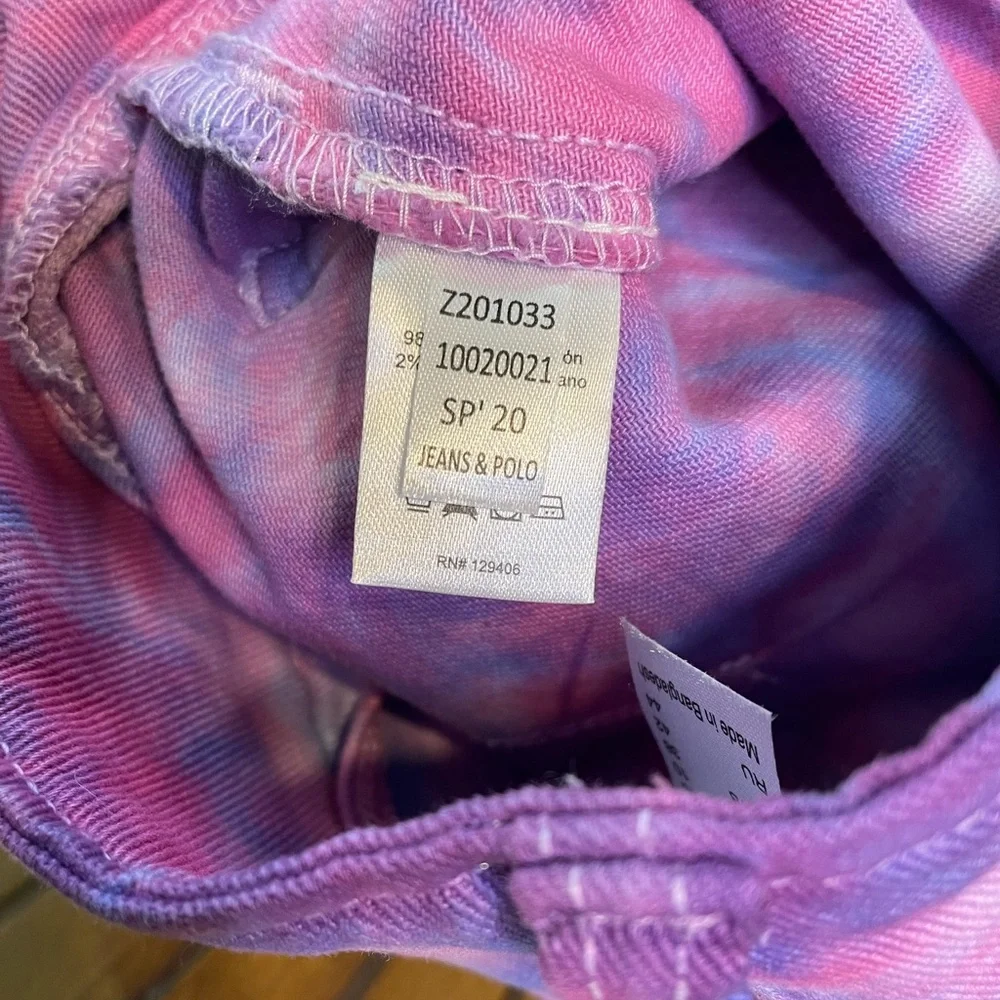 VENUS - NWT -  Denim Tie Dye Shorts US Size 4  & EUR size 36 - Picture 15 of 16